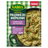 KAMIS Przepis na... Polędwiczki wieprzowe w sosie grzybowym 30 g