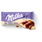 MILKA BUBBLY Czekolada biała 95 g
