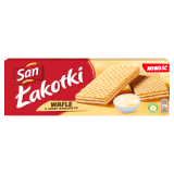 SAN Łakotki Wafle waniliowe 146 g