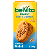 BELVITA Ciastka zbożowe 5 zbóż i mleko 300 g