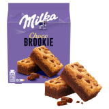 MILKA Choco Brookie Ciastka z czekoladą i kawałkami ciasteczek 6szt. 132 g