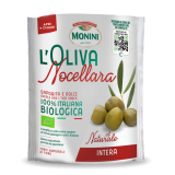 MONINI Oliwki zielone "Nocellara" (z pestkami) BIO 150 g