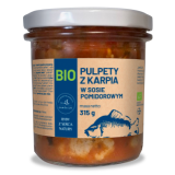 GOSPODARSTWO RYBACKIE ZAWÓLCZE Pulpety z karpia w sosie pomidorowym BIO 315 g
