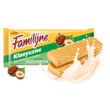 JUTRZENKA Familijne Wafle o smaku orzechowym 180 g