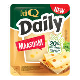DELI Q DAILY Ser Maasdam plastry 100 g