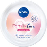 NIVEA Family Care Lekki krem nawilżający do ciała twarzy i dłoni 450 ml