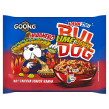 BULDOG Makaron Ramen o smaku ostrego kurczaka (limonkowe habanero) - instant 117 g