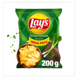 LAY'S Chipsy ziemniaczane o smaku zielonej cebulki 200 g