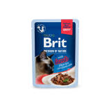 BRIT Premium By Nature Mokra karma dla wysterylizowanych kotów z jagnięciną w sosie saszetka 85 g