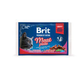 BRIT Premium By Nature Mokra karma dla kotów z mięsem (4x100) 400 g