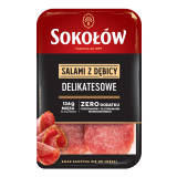 SOKOŁÓW Gold Salami delikatesowe - plastry 100 g