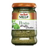 SACLA Pesto bazyliowe z dodatkiem czosnku niedźwiedziego 190 g
