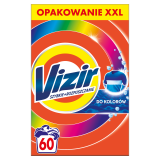 VIZIR Proszek do prania tkanin kolorowych 60 prań 3.3 kg