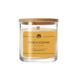 BIG NATURE Świeca sojowa o zapachu Black Orchid 155 g