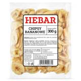 HEBAR Chipsy bananowe 300 g
