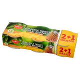 DEL MONTE Ananasy (kawałki) w soku 3-pack (3x230g) 2+1 GRATIS 690 g