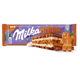 MILKA Czekolada mleczna z ciastkiem korzennym i nadzieniem waniliowym BN 300 g