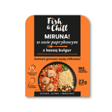 Fish & Chill MIRUNA w sosie paprykowym z kaszą bulgur 1 szt