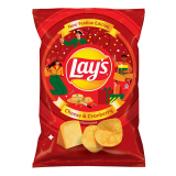 LAY'S Chipsy ziemniaczane o smaku sera z żurawiną 130 g