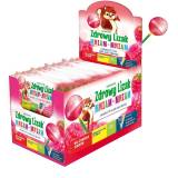 ZDROWY LIZAK MNIAM MNIAM Lizak odpornościowy o smaku malinowym 6 g