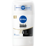 NIVEA Black & White Antyperspirant w sztyfcie Invisible Silky Smooth 50 ml