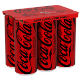 COCA-COLA ZERO Napój gazowany 6 x 330 ml 1.98 l