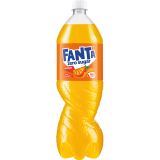 FANTA Zero Napój gazowany o smaku pomarańczowym 1.5 l