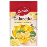 DELECTA Galaretka o smaku cytrynowym 70 g