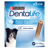 DENTALIFE Medium Uzupełniająca karma dla dorosłych psów 5 szt. 115 g