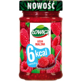 ŁOWICZ Dżem malinowy bez dodatku cukru 200 g