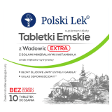 POLSKI LEK Tabletki Emskie z Wadowic o sm. miętowo-cytrynowym - suplement diety (10 tabl.) 13 g