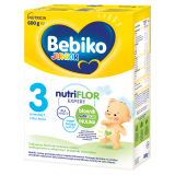 BEBIKO Junior 3 Odżywcza formuła na bazie mleka dla dzieci powyżej 1. roku życia 600 g