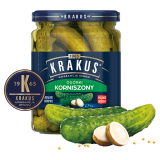 KRAKUS Ogórki korniszony 500 g