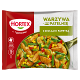 HORTEX Warzywa na patelnię z ziołami i papryką mrożone 450 g