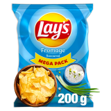 LAY'S Chipsy ziemniaczane o smaku  śmietankowego serka z ziołami 200 g