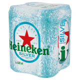 HEINEKEN Silver Piwo 4x500ml (puszka zwrotna) 2 l