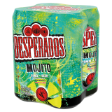 DESPERADOS MOJITO Piwo 4x500ml (puszka zwrotna) 2 l