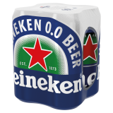 HEINEKEN Piwo bezalkoholowe 4x500ml (puszka zwrotna) 2 l