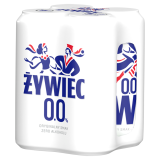 ŻYWIEC Piwo bezalkoholowe 4x500ml (puszka zwrotna) 2 l