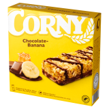CORNY Baton zbożowy z czekoladą i bananem 6x25g 150 g