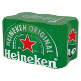 HEINEKEN Piwo 6x330ml (puszka) 1.98 l