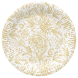 PAW DECOR COLLECTION Talerze papierowe okrągłe Rose Peonies 23 cm 8 szt. 1 szt