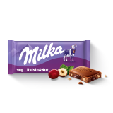 MILKA Czekolada mleczna Raisin&Nut 90 g