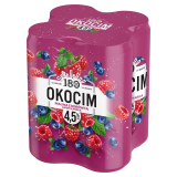 OKOCIM MALINA z BORÓWKĄ AMERYKAŃSKĄ Piwo 4x500ml (puszka zwrotna) 2 l