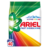 ARIEL Fast Dissolving Proszek do prania tkanin kolorowych 40 prań 2.2 kg