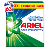 ARIEL Proszek do prania uniwersalny Alpine Fresh 63 prania 3.465 kg