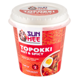 SUN HEE Topokki (kluski ryżowe instant) hot&spicy 120 g