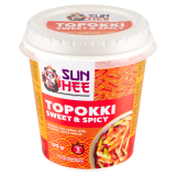 SUN HEE Topokki (kluski ryżowe instant) sweet&spicy 120 g
