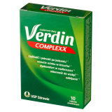VERDIN Complexx Suplement diety wspierający układ trawienny (10 tabl.) 1 szt