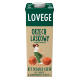LOVEGE Napój owsiano - orzechowy bez cukru 1 l